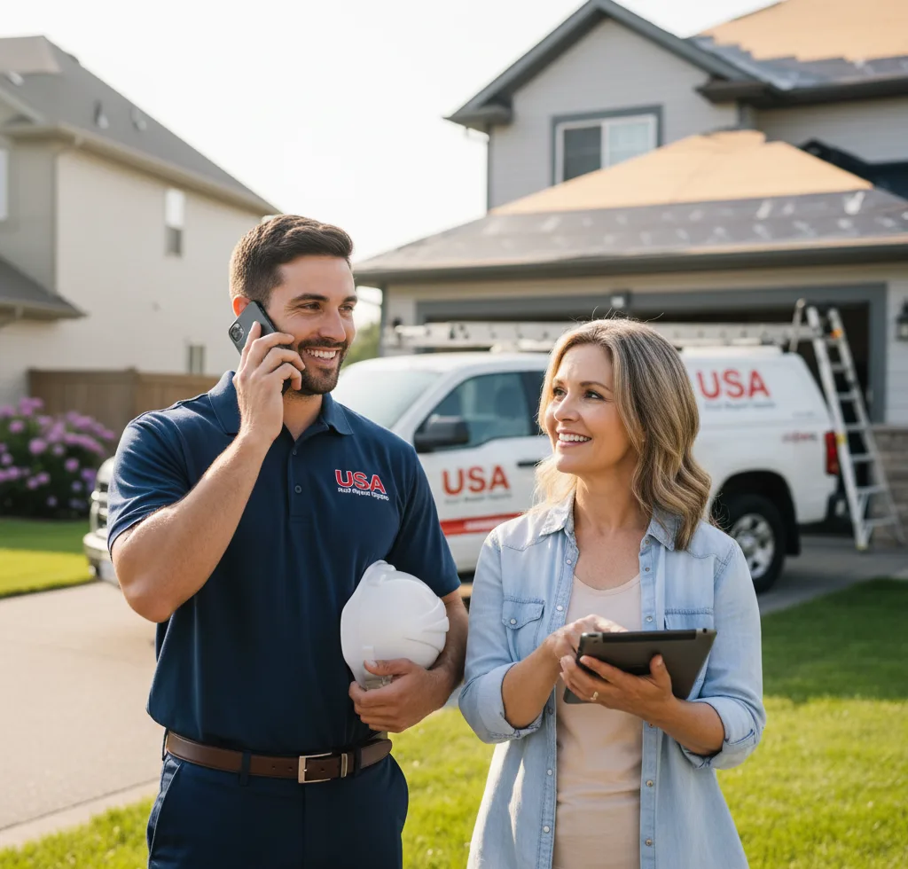 USA Roof Repair Experts customer support in Christoval